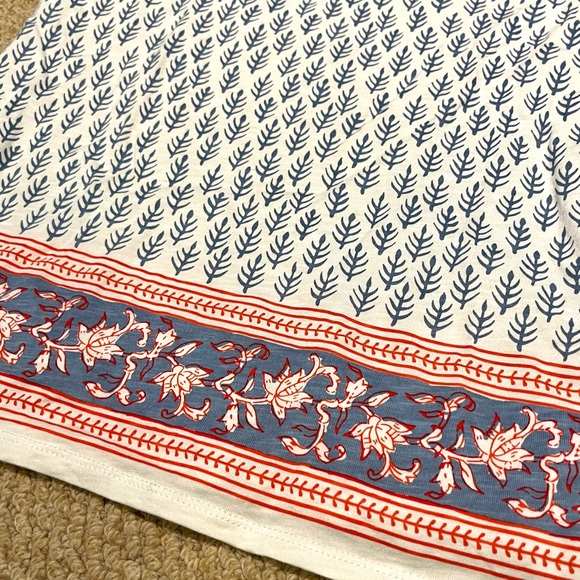 SZ Blockprints x J. Crew Leaf T-Shirt - Picture 5 of 8